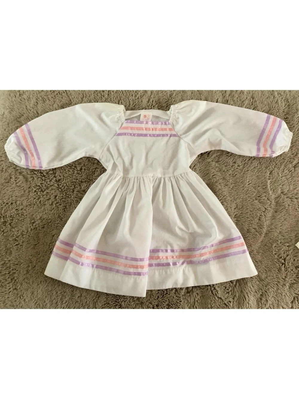 Vintage Love Brand The Ribbon Dress Girls Size 5 *Missing Belt Made In USA